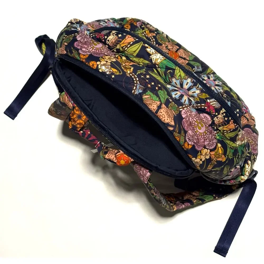 Vera Bradley Star Wars Power The Force Floral Bancroft Backpack Bag EXACT NWT